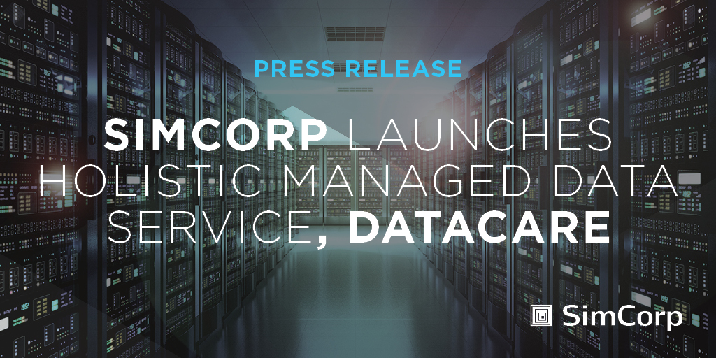 SimCorpItaly's tweet image. Oggi siamo orgogliosi di lanciare Datacare, un nuovo servizio di gestione dei dati di mercati nel mondo buy-side. Sviluppato in collaborazione con il Gruppo assicurativo Zurich.”bit.ly/2UM4ZYF #datamanagement #buyside #SimCorp #Zurich insurance group