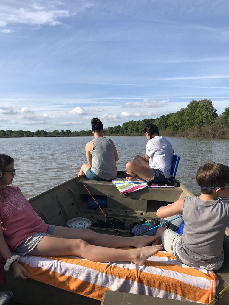 Perfect day for a family fishing trip!