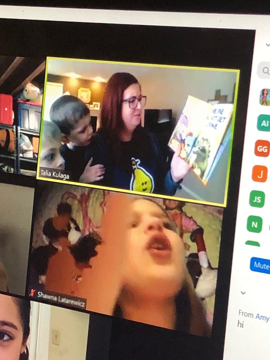 d202schools's tweet photo. #GrandPrairieES second graders enjoyed some virtual class time and a special guest reader media specialist Talia Kulaga. #202proud  #ilschoolsstepup @ILSchoolNet @ilprincipals @ISBEnews https://t.co/6AaUyaFhUw
