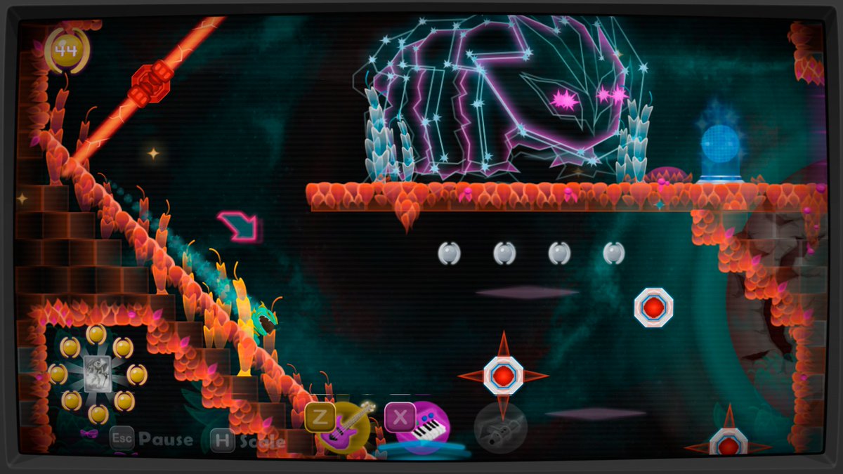 itchio's tweet photo. Demo - Scikōr Final Scale: A colorful platformer with musical mechanics and memory puzzles! 

https://t.co/JbPrchJgr5 by @Rob_scikor https://t.co/aLzXK7rR6F