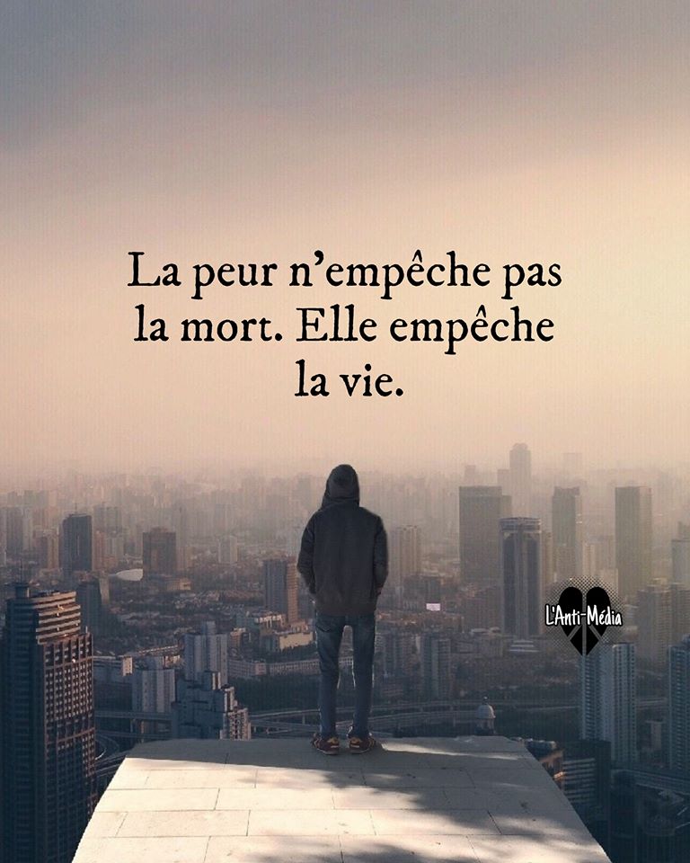 Raelfrance La Peur N Empeche Pas La Mort Elle Empeche La Vie T Co Lka7bhkkdb Twitter