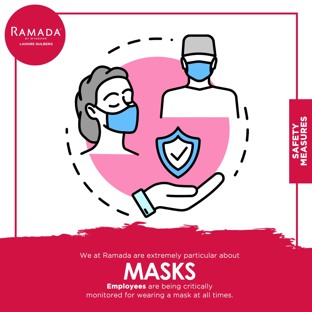 RamadaLahore's tweet photo. We, at Ramada, are extremely particular about sanitation regimen.

Help the whole nation by staying indoors, safe and healthy!
-
Location: https://t.co/rHimBaznFJ
-
https://t.co/tTTLjRcae2
-
#RamadaLahoreGulberg #Ramada #COVID_19 #StaySafe #Corona #StayAtHome #SocialDistancing https://t.co/D0VfrOswky