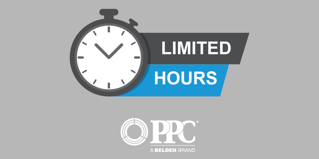 PPC_Broadband's tweet image. PPC will be closed April 10 for Good Friday. We will have limited customer service for emergency issues: customerservice@ppc-online.com or 1-800-800-6652. #goodfriday #limitedhours