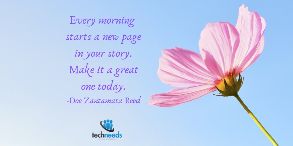 TechnicalNeeds's tweet photo. Happy Monday!
#Monday #itsanewweek #maketodaygreat #haveagreatday https://t.co/9DCFJDmSrn