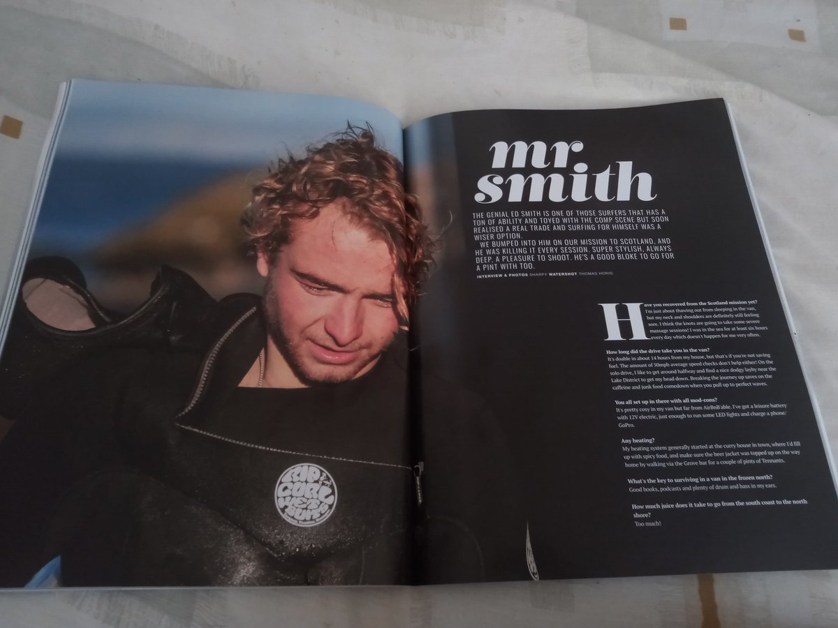 ScottishSurf's tweet image. Got some good Self-Isolation reading material today, cheers @CarveMag