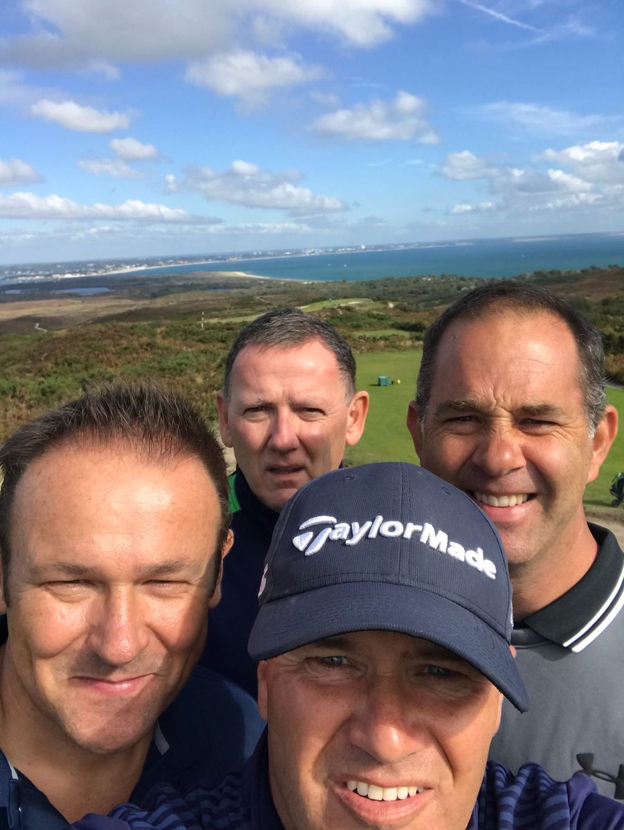 Pricey48's tweet photo. @GolfMonthly #teampricey. Isle of purbeck golf club views are outstanding https://t.co/DYDVDiRHyd