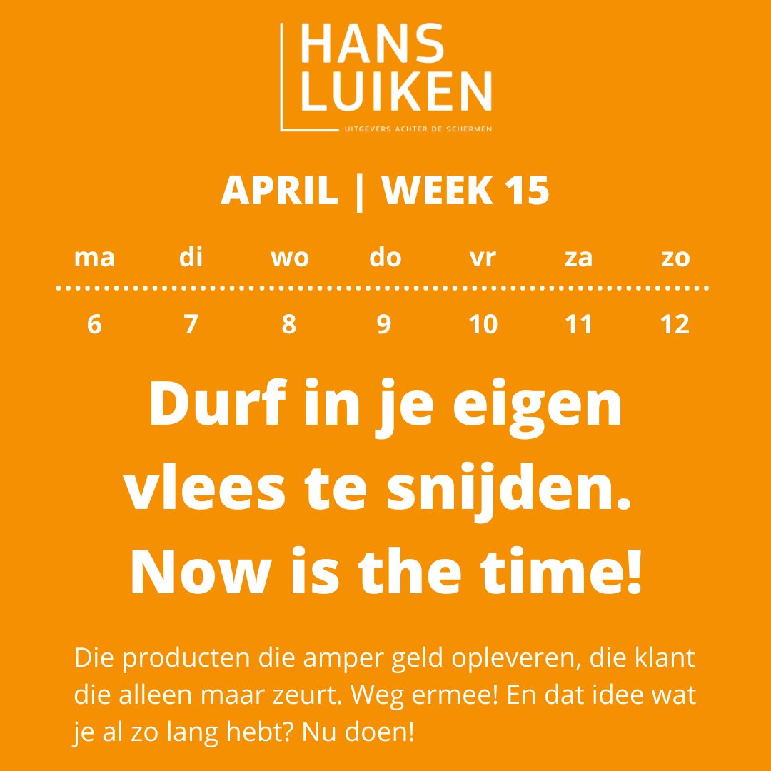 Het is weer maandag, het begin van een nieuwe (gekke) week. Misschien een goed moment om eens te kijken welke dingen je anders wilt doen! 💪🏻 #nieuweweek #scheurkalender #andersdoen