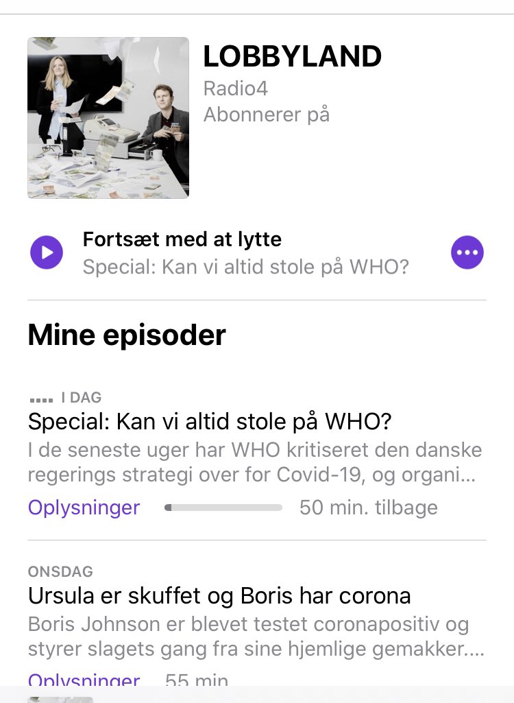 Tine Toft (@tinetoft1) on Twitter photo FĂžr coronakrisen vidste jeg ikke en skid om WHO. SĂ„dan tror jeg, mange har haft det. Har de altid ret? Hvorfor roser de Kina hele tiden? <a href="/m_anneberg/">Mads Anneberg</a>, <a href="/HustedJeppe/">Jeppe Reedtz Husted</a> og jeg er endt med 50 min. radio, som du kan hente her eller i app: #dkmedier <a href="/radio4dk/">RADIO IIII</a> radio4.dk/program/lobbyl⊠FĂžr coronakrisen vidste jeg ikke en skid om WHO. SĂ„dan tror jeg, mange har haft det. Har de altid ret? Hvorfor roser de Kina hele tiden? <a href="/m_anneberg/">Mads Anneberg</a>, <a href="/HustedJeppe/">Jeppe Reedtz Husted</a> og jeg er endt med 50 min. radio, som du kan hente her eller i app: #dkmedier <a href="/radio4dk/">RADIO IIII</a> radio4.dk/program/lobbylâŠ
