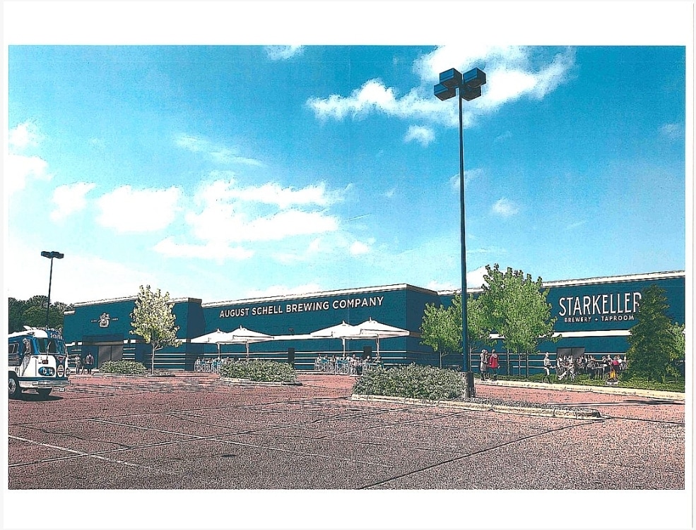 newulm's tweet photo. @SchellsBrewery is interested in the old's Target building! Ooooo! How awesome would that be?! Can't wait to sip some beers in the biergarten here! 🍻💯🙌 And location is perfect: right on Broadway and walking distance to 3 hotels! #newulm #onlyinmn https://t.co/C49VMITfN8