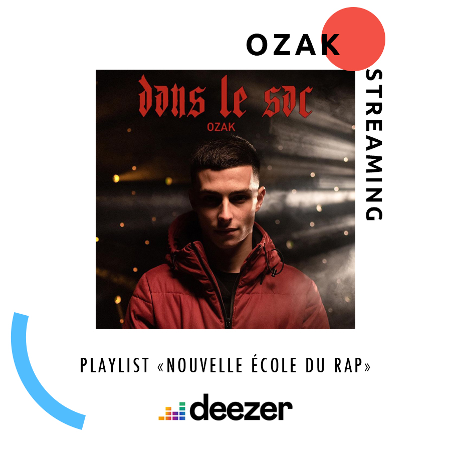 SlayAgencyHQ's tweet photo. Le nouveau single d' #Ozak - "Dans Le Sac" intégré à la playlist "Nouvelle Ecole du Rap" de @DeezerFR 🙌
A écouter par ici : https://t.co/Pc0Q7J6ysr

Cc @narjesbahhar 😊 https://t.co/MpgDTDlIJt