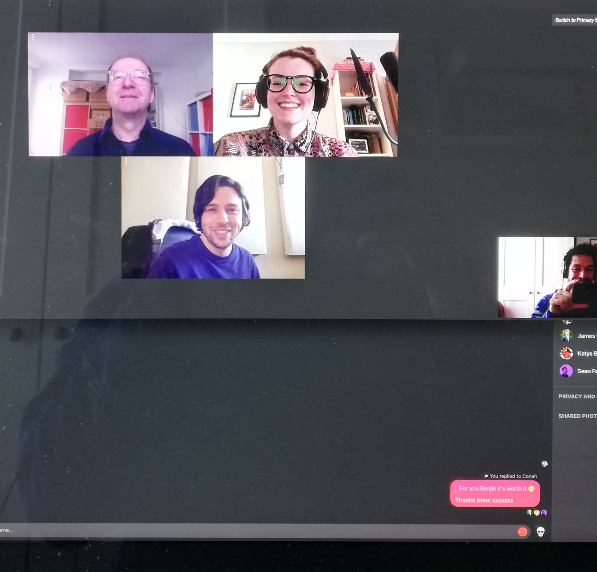 Team meetings at JHM have changed somewhat but we're grateful for all of the fantastic technology out there able to keep us all together during this world crisis. Stay creative everyone!

#music #team #composers #johnhardymusic #technology #tv #film #plans #Cardiff #media