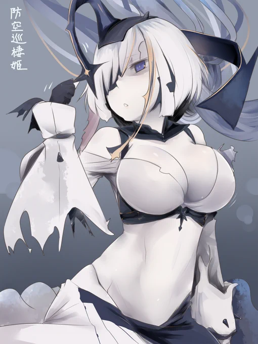 すっかり忘れてイベントを振り返れなくなった深海棲艦らくがき 防空巡棲姫
デカい

#艦これ 