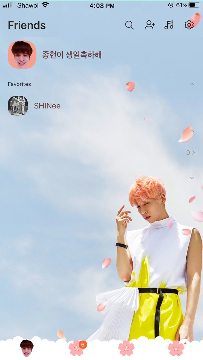 year_of_us's tweet photo. 안녕하세요, 종현이의 생일을 축하하기 위해 카카오톡 테마 준비했습니다.

이런 거 처음 준비했으니까 재밌게 봐주셨으면 좋겠어요. 
제 실력이 대단하지 않기 때문에, 저는 지금 아이폰 버전만 만들 수 있습니다 👉👈

https://t.co/5uMmT15Y0t

#종현이의_31번째_봄
#HappyJonghyunDay #샤이니 https://t.co/TTWLBIsver