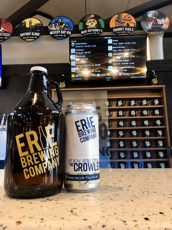 Monday blues? Cheer up w/ take-out beer &amp; growler/crowler fills from 12-7 PM! Call your order in at noon by calling 814-459-7741 (press 1 <a href="/PubAndPie/">Pub & Pie</a>) for KP &amp; 814-651-0611 for West Side!

🚨 SPECIALS:
➡️ $5 OFF CASES
➡️ $1 OFF 4-PACKS/6-PACKS
➡️ HALF-OFF ALL GROWLER/CROWLER FILLS
