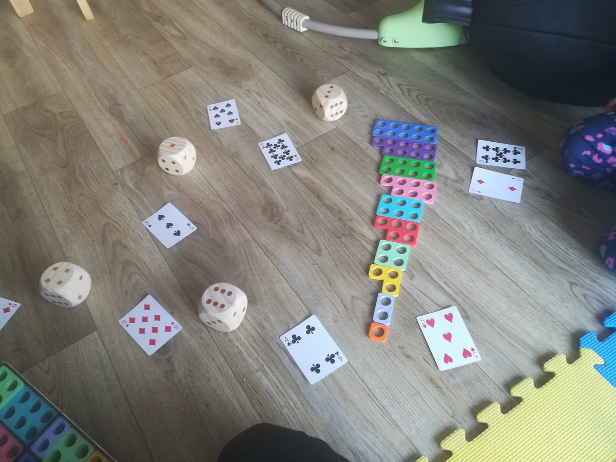 Sarah_Shanks_'s tweet photo. Today I got E to order the Numicon pieces. She then matched them with other representations of the numeral and ordered these in a sequence. #NumiconFun #Matching https://t.co/kRiH3AzuT7