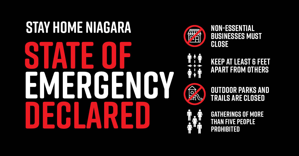 We can't stress this enough, it's time to #StayHomeNiagara niagararegion.ca/covid19