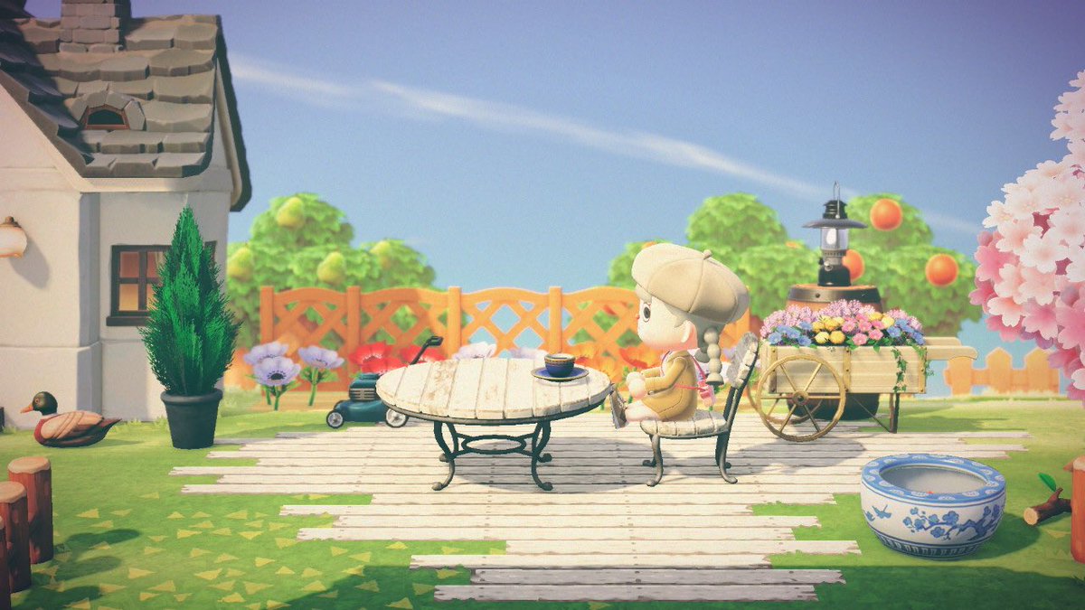 𝚖𝚒 お庭 左側はブラウン基調な作りにしたので右はお花と白が多め ワゴンかわいいな マイデザお借りしてます あつ森写真部 ひとさじのおさ島 あつ森ニンドリ投稿 𝚖𝚒 お庭 左側はブラウン基調な作りにしたので右はお花と白が多め ワゴンかわいいな マイデザお借りしてます あつ森写真部 ひとさじのおさ島 あつ森ニンドリ投稿