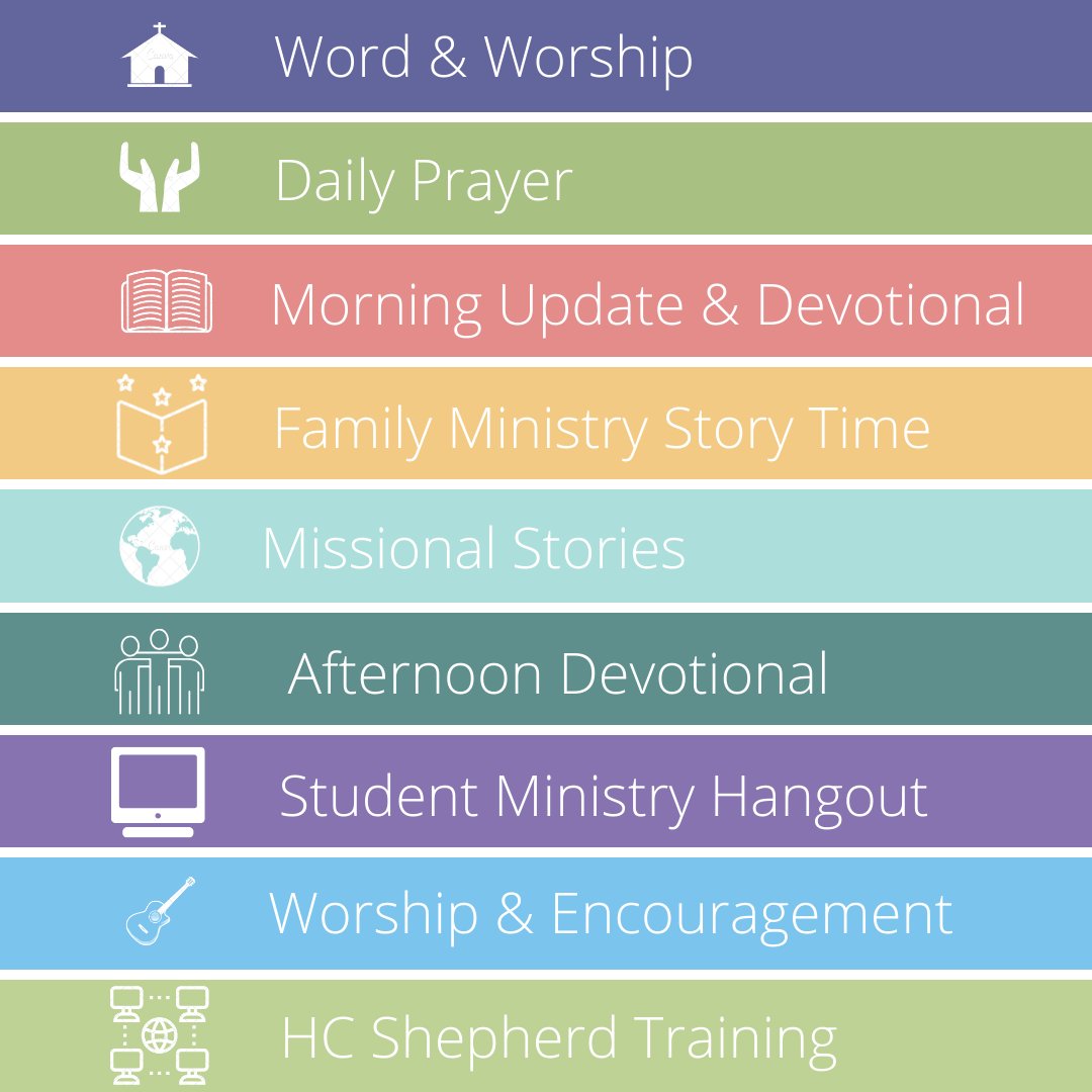apexcommunity's tweet photo. During these times, structure &amp; predictable patterns are especially important. We have outlined this schedule so you can connect &amp; engage when you want to. Our desire is to continue to equip &amp; encourage you all even though we cannot be together physically. https://t.co/zeZs0WFz4S https://t.co/9jwUu0SJpW