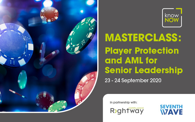 We're really excited to announce a new #AML and #playerprotection #masterclass we're running in September for business leaders in partnership with @KnowNow_Ltd and Rightway Compliance. To find our more information, head to: lnkd.in/gGWyg8Q #corporatetraining #gambling
