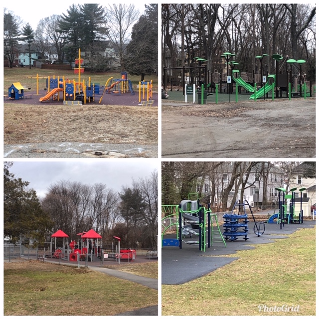 townofmiltonma's tweet photo. A stern reminder that the parks in #MiltonMA are open for passive recreation only (walking, exercising, etc.).

The playground structures and tennis, basketball &amp; street 
hockey courts are closed until further notice and off limits. 

There is NO congregating in the Town's parks. https://t.co/94gobmMaj2