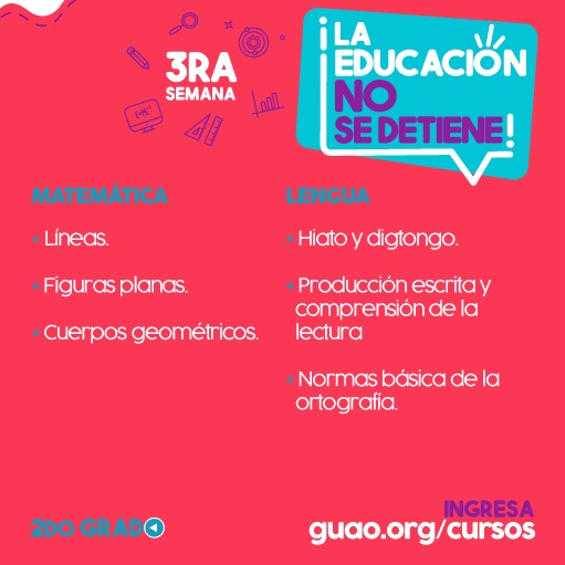 EducacionGuao's tweet photo. La programación matutina se la dedicaremos a #1erGrado #2doGrado y #3erGrado en Lengua y Matemática.
Esperamos que hayan tenido la bendición de desayunar, de estar sanitos, de haber ayudado en equipo a mantener la casa arreglada y aseada así como cada miembro de la familia. https://t.co/HSVuBEPgC7
