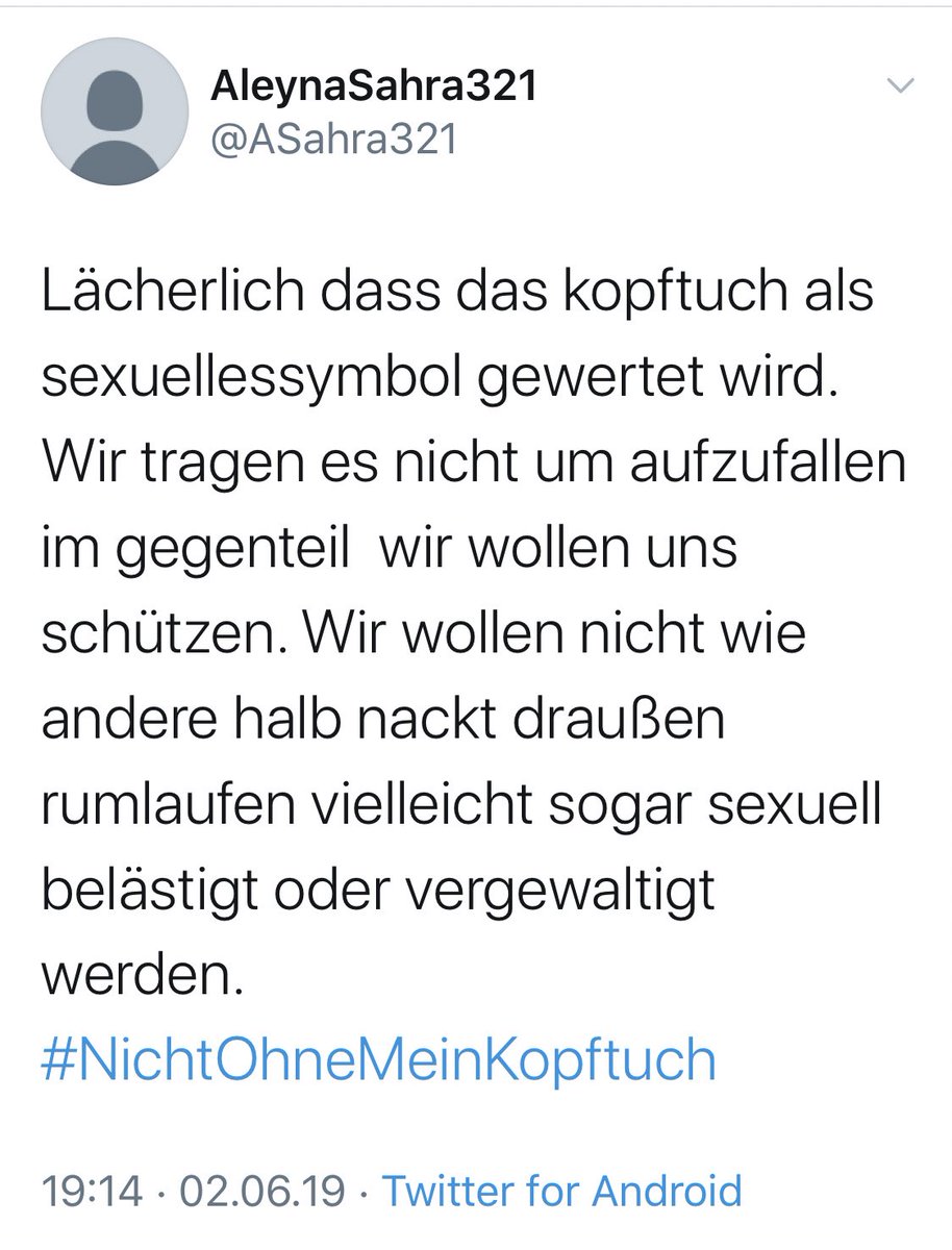 bitte_gerne's tweet photo. @aryeshalicar Diese Denkweise wird auf der ganzen Welt im Zusammenhang mit dem Hijab 🧕 vertreten - auch in Deutschland - und wird von Musliminnen / Müttern unterstützt, sie nennen es sogar Feminismus

Wir tragen KT um uns zu schützen, um nicht sexuell belästigt oder vergewaltigt zu werden. https://t.co/A0wxYUE6q7