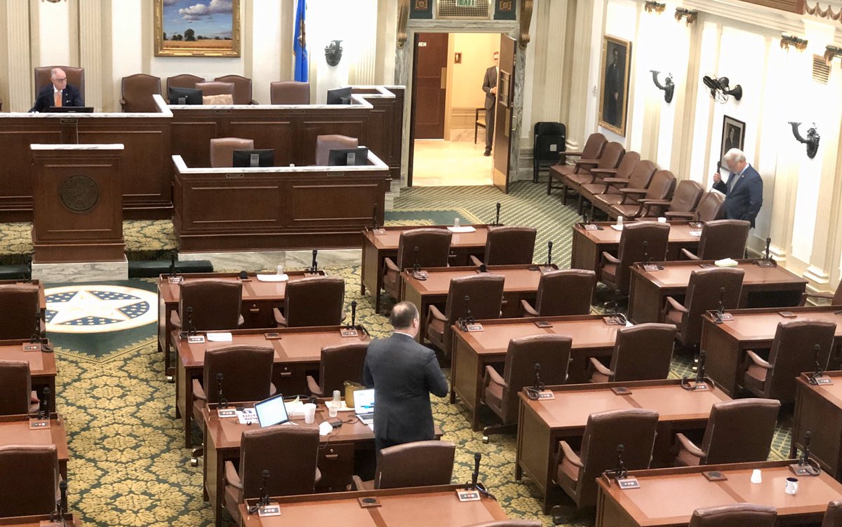 Hardin asks Echols what will happen with medications or human remains confiscated by OSDH (), and I can't help but recall Echols' bill this year to prevent a black market for body parts while authorizing a cadaver dog training program.  #okleg