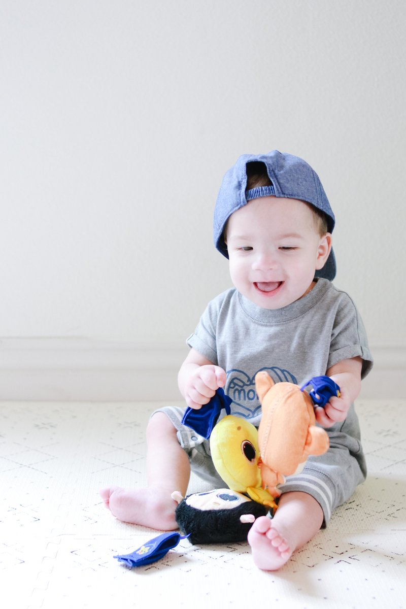 karens_castle's tweet photo. The boys are happy with their #ad The Little Baby Bum Musical Minis by @officiallittletikes The plush animals sing Little Baby Bum versions of our favorite nursery rhymes & can even be hung on their strollers! Find them online at Walmart #littletikes #littlebabybum #momselect https://t.co/oSz5qt8kKD