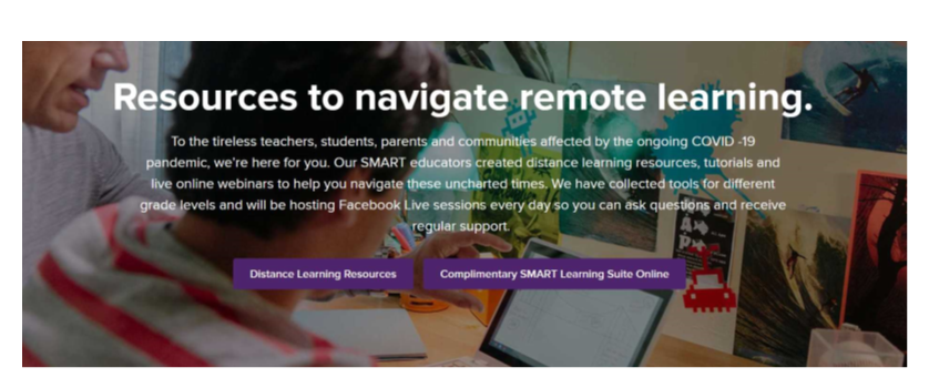 SMARTTechSean's tweet photo. Teachers, here is SMART Technologies webinar series schedule for today
SLSO and Google – 11:00
Get started with Distance Learning – 1:00
Virtual Planning Period – 1:00
K-5 Distance Learning – 12:00
Click here to register: https://t.co/F2bZcPl2xe https://t.co/ULtWDO63tm