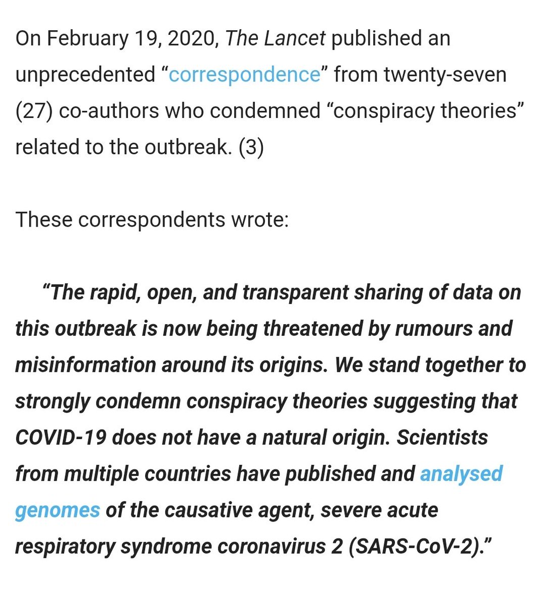 The 'Scientific' arguments going on behind the scenes on  #Covid_19 should be a wake-up call to the 'TRUE' dangers the world is being exposed to! 'BOTH' sides of the argument are labelling the other 'Conspiracy Theorists'. Only one of them can be!