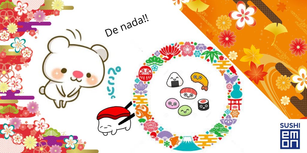 chef_sushiemon's tweet photo. Muchas Arigatou por seguirme🍣🍣 🍱🍲
Arigatou very much for your follow
@DenyMoonOficial
@juan_mateu
#Follow
@CNoriyuki
#SougoFollow #Tufollow #FollowFacil #Sigo #SigoATodos #SiguemeYteSigo #Siga #rt #1000ADay #拡散RT希望 #Japan #SUSHI
#ReTweet por favor https://t.co/cOzLFzFZvW
