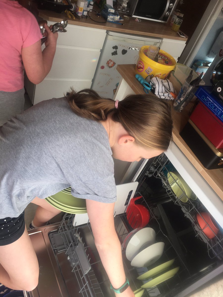 thubbardt's tweet photo. What helpful children I have! #dailyjobs #kindness #skillsforlife #sedberghathome #wenning https://t.co/vhbLHNBuYD