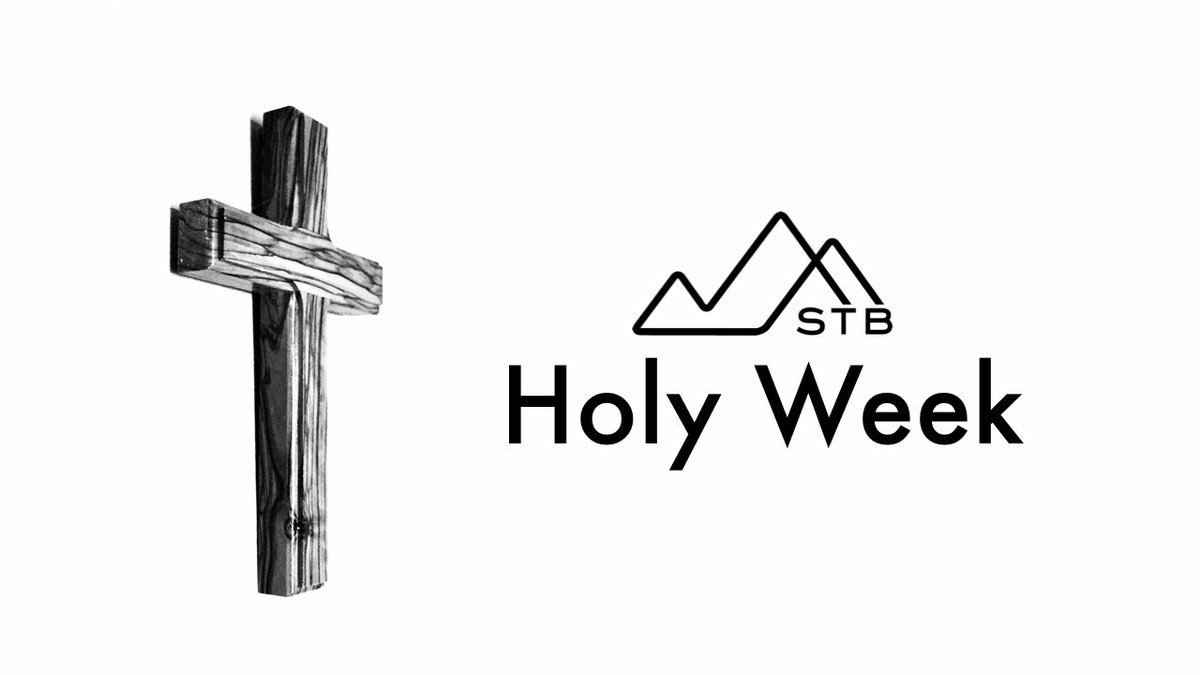 stbgrangepark's tweet photo. Join us this evening for our Holy Week Meditations - a time to consider the cross in the midst of our lives and situations. For LIVE link see website or link in bio. https://t.co/UFeeBcSCLj