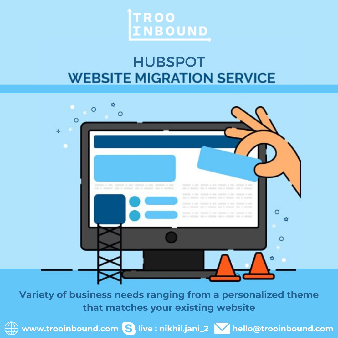 trooinbound's tweet photo. #HubSpot website migration services are done professionally and hurdle free process with our development team.

 https://t.co/CTmjIgqyOu

 #migration #WebsiteMigration #HubSpotCOS #CMS #MigrationService #HubSpotMigrationService #cmsdevelopment #cmsdeveloper #TRooInbound https://t.co/GKcwZ8u05v