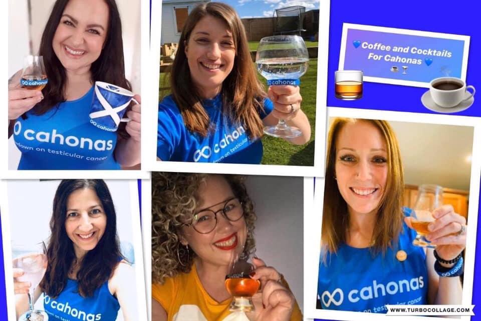 GeronaV's tweet photo. Grand total raised for Coffee and Cocktails for @CahonasScotland..... *drumroll* $1,854.04!!!! All we can say is, THANK YOU, from the bottom of our hearts 💙💙💙💙
#TeamTesticles
#StrongerTogether https://t.co/KqUoIhf7t3