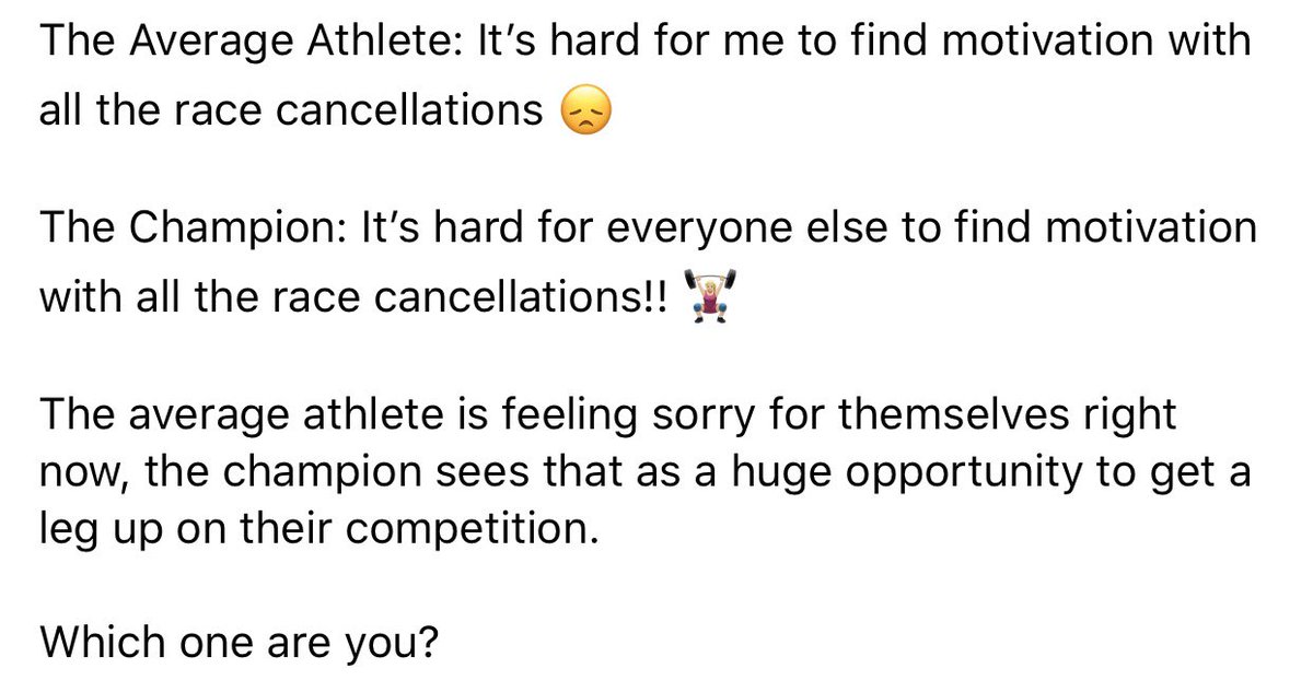NickSymmonds's tweet photo. Which one are you? 👇

#MondayMotivation https://t.co/sS4065NC9R