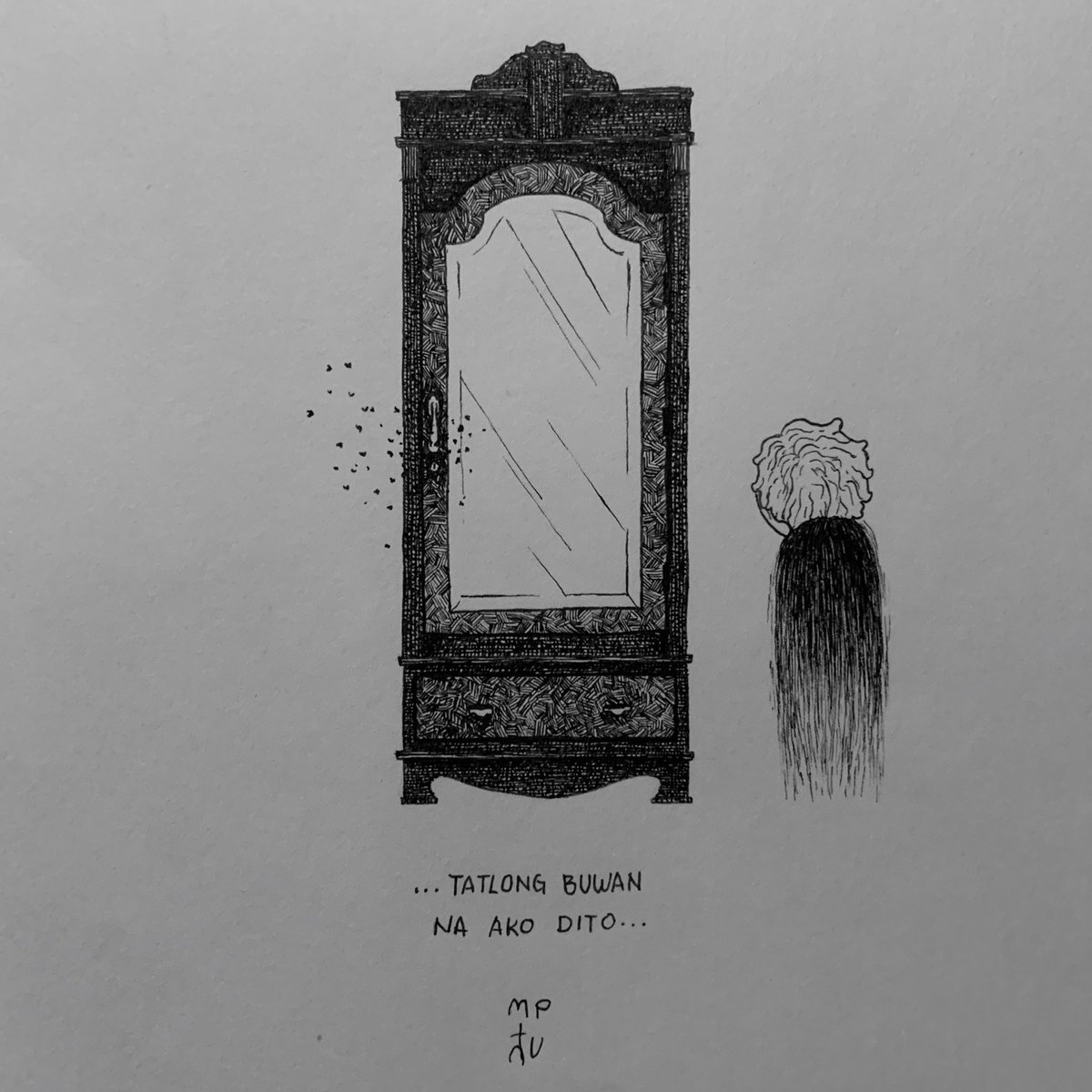 tagu-taguan 
maliwanag ang buwan...

...tatlong buwan 