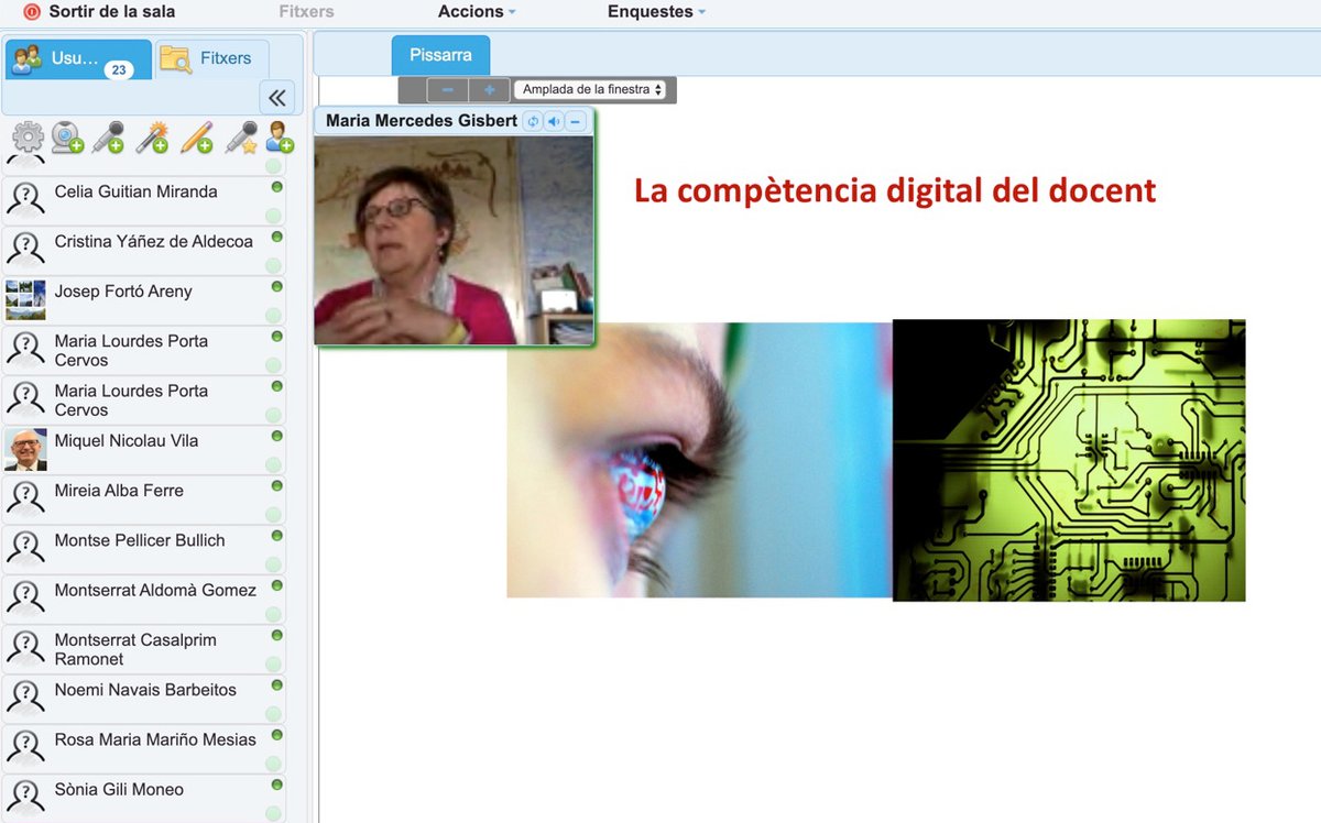 UdAndorra's tweet image. 💻 Els docents de l’@UdAndorra han participat en una formació sobre docència no presencial a càrrec de @Merce_G, catedràtica en Tecnologia Educativa de la @universitatURV. S'hi ha reflexionat sobre les eines que la poden fer més efectiva, les avaluacions o la gestió del temps 💪