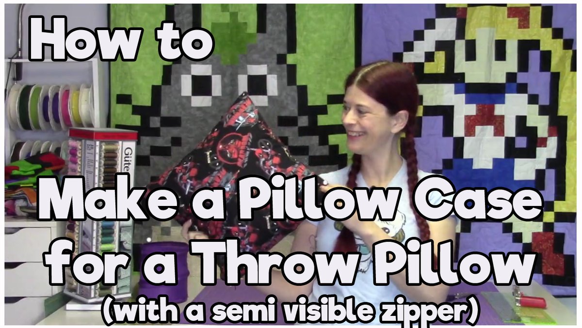 quiltoni's tweet photo. Today's You Tube Monday teaches you how to make a throw pillow case using a Semi Visible zipper!
https://t.co/KXV4RjmUEG
#sewing #quilting #tutorial #sewingtutorial #educational #howto #howtosew #sewinglesson #howtomake #zipper #zipperfoot #pillowcase #throwpillow #youtube https://t.co/MxKvchXtcc