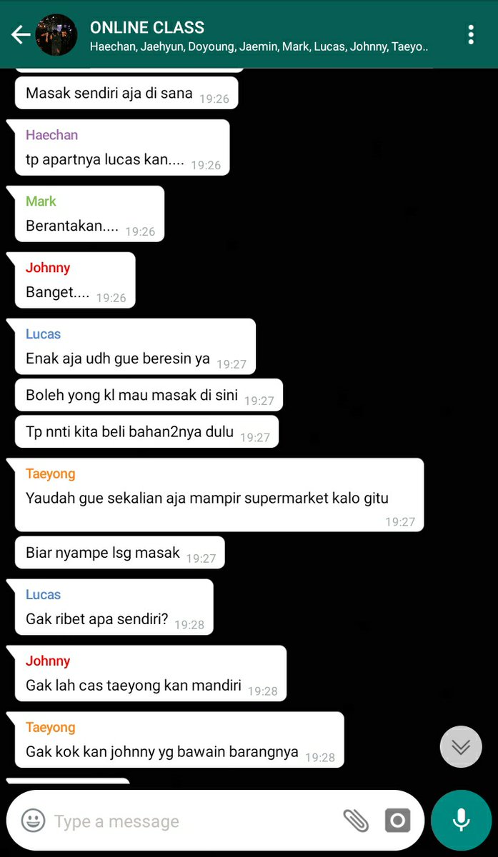 VAGOSNCT's tweet photo. 4 April 2020, pukul 19:23.

Semuanya berjalan dengan baik, tidak ada hal aneh yang terjadi.

Dan malam ini mereka janjian untuk kumpul di apartemen Lucas sekalian menginap untuk menemani Lucas. Belakangan ini sebisa mungkin mereka selalu ada di dekat Lucas. https://t.co/eKxbTcoteI