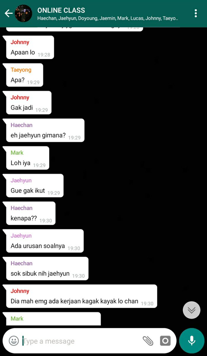VAGOSNCT's tweet photo. 4 April 2020, pukul 19:23.

Semuanya berjalan dengan baik, tidak ada hal aneh yang terjadi.

Dan malam ini mereka janjian untuk kumpul di apartemen Lucas sekalian menginap untuk menemani Lucas. Belakangan ini sebisa mungkin mereka selalu ada di dekat Lucas. https://t.co/eKxbTcoteI