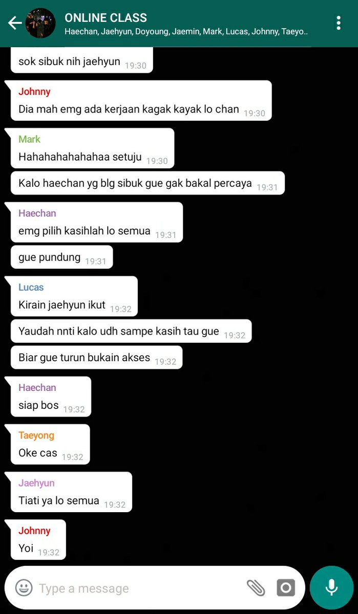 VAGOSNCT's tweet photo. 4 April 2020, pukul 19:23.

Semuanya berjalan dengan baik, tidak ada hal aneh yang terjadi.

Dan malam ini mereka janjian untuk kumpul di apartemen Lucas sekalian menginap untuk menemani Lucas. Belakangan ini sebisa mungkin mereka selalu ada di dekat Lucas. https://t.co/eKxbTcoteI