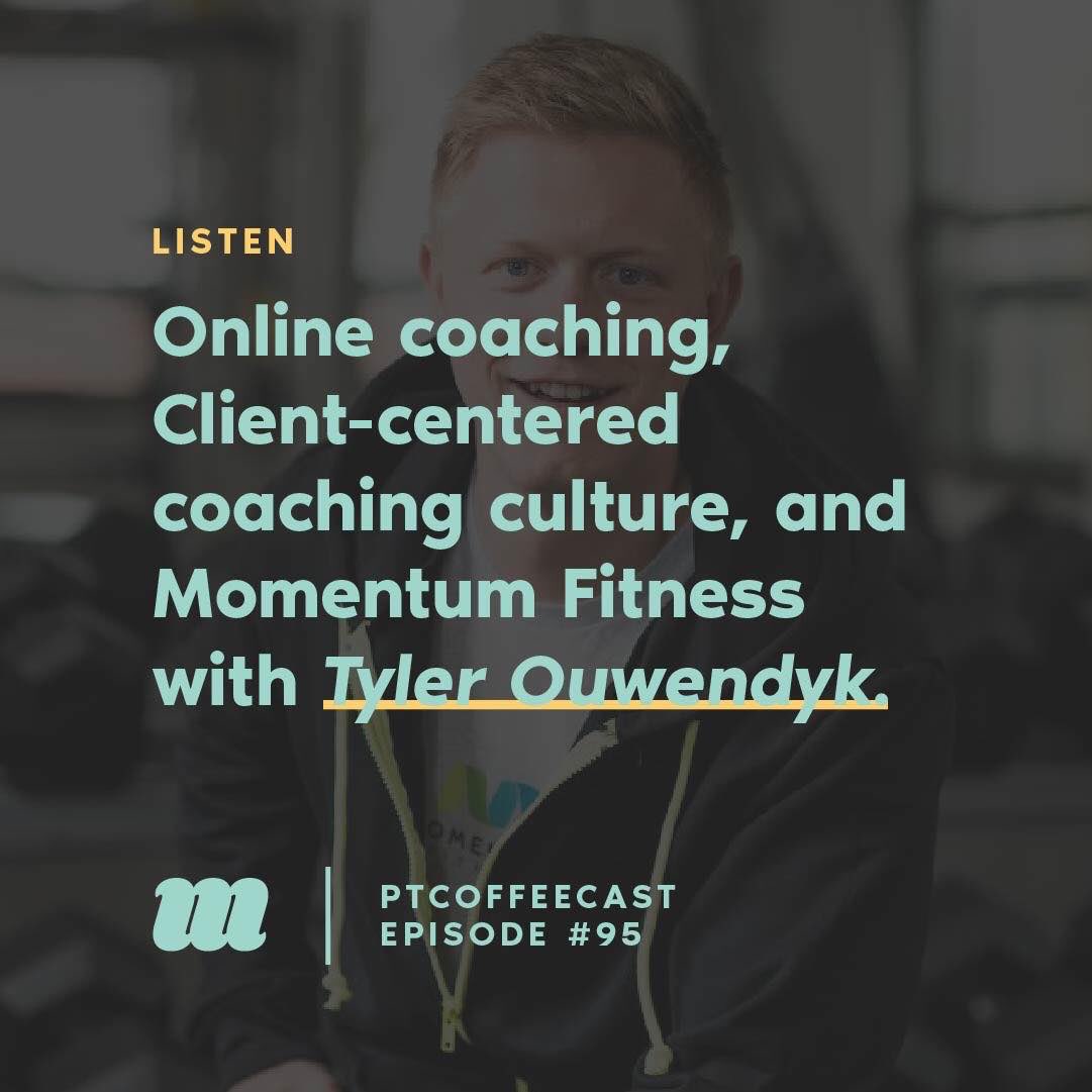 Episode 95 is ready to be consumed!On this episode we sit down with <a href="/TylerOuwendyk/">Tyler Ouwendyk</a> the owner of <a href="/MomentumHamONT/">Momentum Fitness</a> to talk all things coaching and community! You click the link to listen☕️

podcasts.apple.com/ca/podcast/ptc…