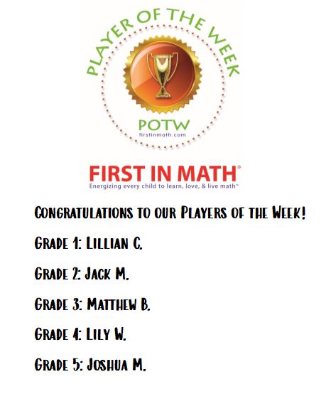 StaceyFJones's tweet photo. Congratulations to our Point Pleasant Panther Players of the Week! @AACPS_PK5Math @PtPleasantAACPS https://t.co/dfvWc6mtXD