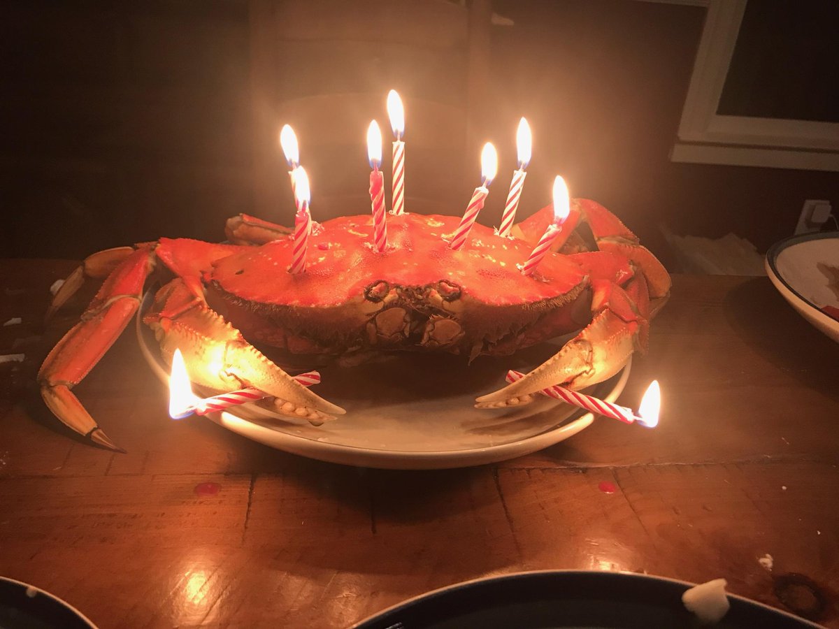 birthday crab