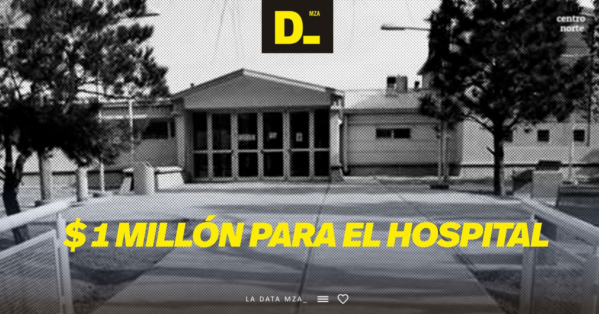 LADATA5's tweet photo. Tanto el intendente como sus funcionarios donaron un millón de pesos al nosocomio malargüino
@MuniMalargue https://t.co/cxyss4w02G