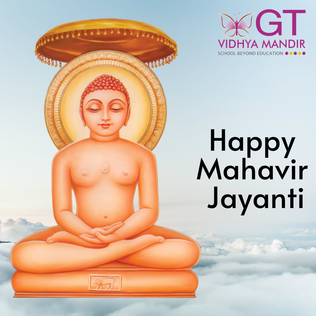 GTInstitutions's tweet photo. Happy Mahavir Jayanti
#MahavirJayanti #Chennai #CBSE #School #GTVM #GTGI #StayHome #StaySafe https://t.co/P6s33iGScE