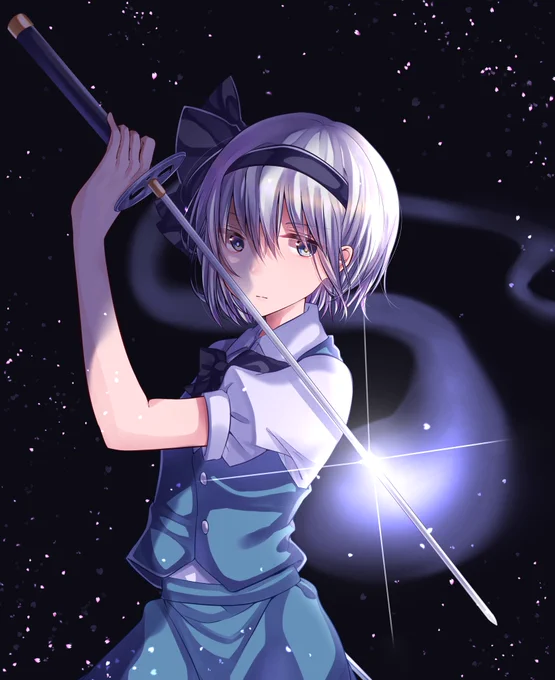 #4月6日は妖夢の日
再掲ですが妖夢ちゃんの日〜!!!?? 
