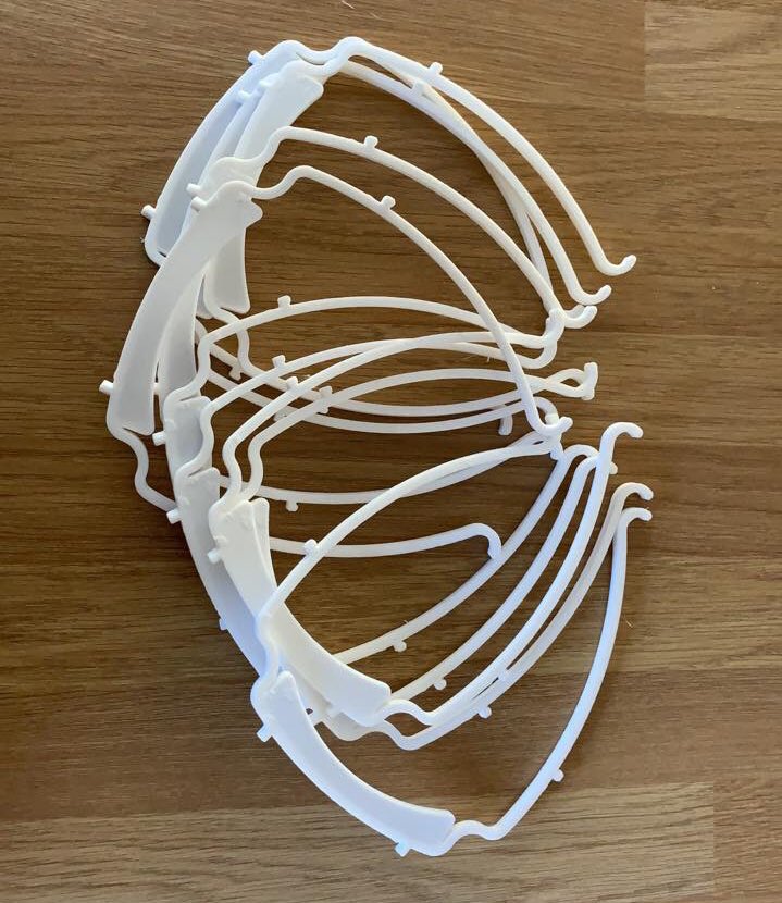 KGHDigital (@digitalkgh) on Twitter photo Just a small sample of the face visor headbands that an amazing group of lovely local volunteers are producing for <a href="/KettGeneral/">Kettering General Hospital</a>. Search Facebook for “KGH Spec Shield 3D Printers”. 👏👏👏👏 Just a small sample of the face visor headbands that an amazing group of lovely local volunteers are producing for <a href="/KettGeneral/">Kettering General Hospital</a>. Search Facebook for “KGH Spec Shield 3D Printers”. 👏👏👏👏