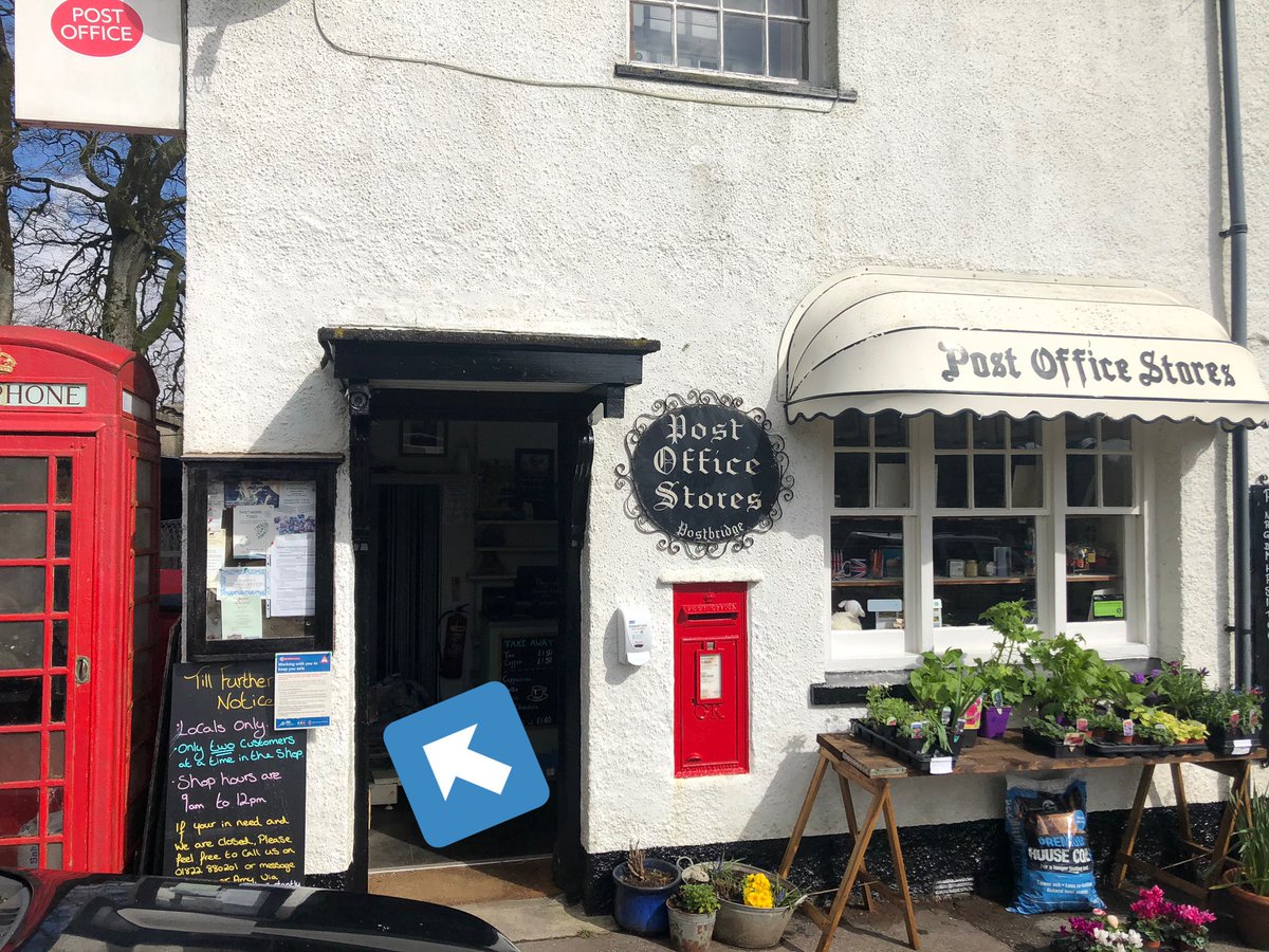 WestDevonSC's tweet photo. Lots of rural areas visited today, from #Lydford @lydfordgorgeNT, #Burrator, @postbridge (@PostOffice kindly displaying the @DC_Police poster!), #Princetown, #Throwleigh, #Chagford, #Gidleigh, #Belstone, #Sticklepath, #abbeyfordwoods, #BellevereForrest &amp; more. #VisiblePolicing https://t.co/UVsDl5AR4y